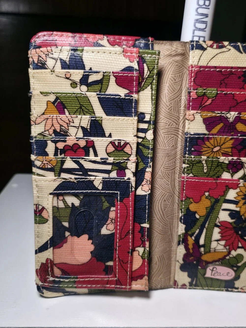 Sakroots Floral Fold-Over Wallet - Multicolor